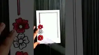 Beautiful flower border 