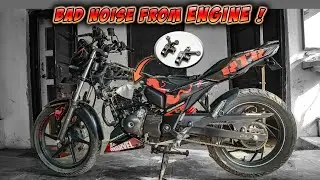 How to solve Motorcycle Tappet Noise | Engine Tik-TIk Sound