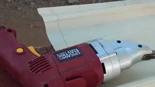 Cutting Metal Roofing, The Tools I Used