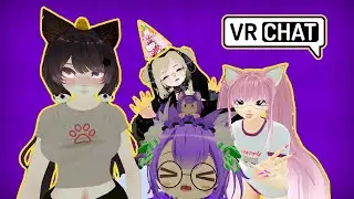 Happy Birthday Fortune! Partying In VRChat With Friends!