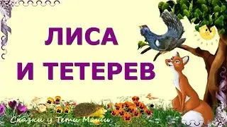 Лиса и тетерев. Русская народная сказка. 168