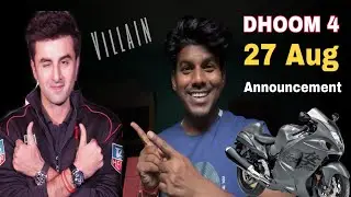 Dhoom 4 movie Announcement on 27 August | Ranbir Kapoor as Villain