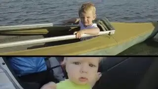 Дикий отдых с детьми. На море с палатками.