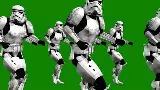 FREE HD/HQ Stormtroopers Dance Green Screen 4K