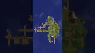 🔥 ZOMBIE VILLAGE ISLAND - Minecraft 1.21 Java Edition Seed