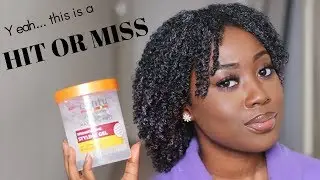 I TRIED THE NEW CANTU MAXIMUM HOLD GEL ON MY TYPE 4 NATURAL HAIR AND...