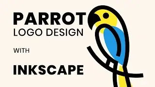 Parrot Logo Design From Sketch Inkscape Tutorial