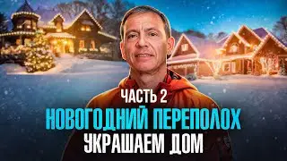 НОВОГОДНИЙ ПЕРЕПОЛОХ / УКРАШАЕМ ДОМ / часть 2
