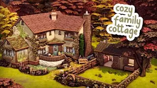 Cozy Family Cottage 🌳 || The Sims 4 Speed Build