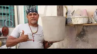 vaso de cimento
