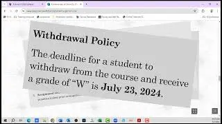 CHEM100 Summer 2024 Introduction