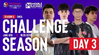 Mobile Legends: Bang Bang Challenge Season | EU Day 3