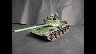Russian tank T 62A construction from start to finish 1080p HD