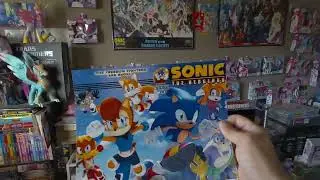 Showing You The Sonic SatAM Animation Cels And Promotional Art, Plus Even WildC.A.T.S Animation Cel.