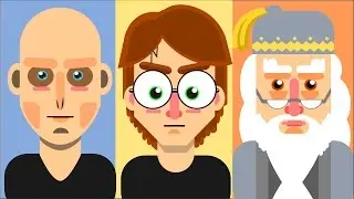 Harry Potter Flat Vector illustration Using Inkscape | Speed Drawing