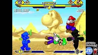 MUGEN SSB Metal Bros vs Not Mario Bros