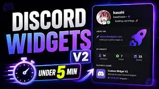Custom Discord Profile Widget V2 — Full Tutorial