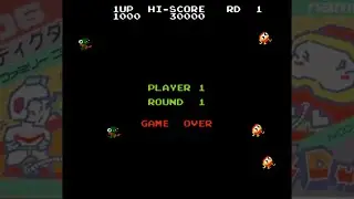 Dig Dug II - Game Over (Famicom)