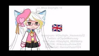 •| #inazumaelevenoc Hearteu & Hannah with their Accents! British vs American English 🇺🇸🇬🇧 |•