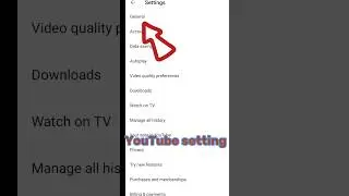 youtube channel settings/settings on youtube channel ⛔❌#shorts