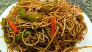 Veg noodles, Restaurant style noodles recipe, Chinese noodles recipe, Evening snacks recipe, Chinese