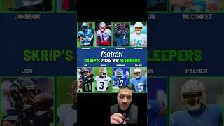 2024 Fantasy Football Sleeper WRs #fantasyfootball #fantasyfootballtips #fantasyfootballadvice #nfl