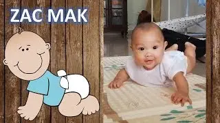 Baby Crawling Backwards