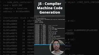 Compiler-Machine Code Generation | How’s JS Code Translated and Executed? |Clip #11 |Core JavaScript