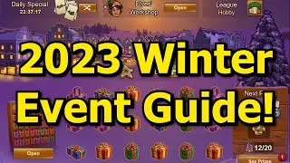 Forge of Empires: 2023 Winter Event Guide! How to get all these Crazy Buildings!