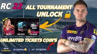 Rc22 Mod Apk All Tournament Unlock | Real Cricket 22 Mod Apk Latest Version 1.0 | Rc22 Mod apk 1.0 |