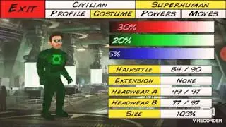 How to make Green lantern on super City