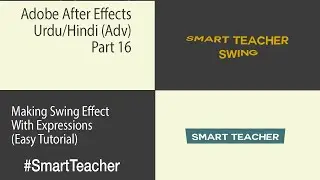 Swing Text & Layer in After Effects (Expressions) EP#16