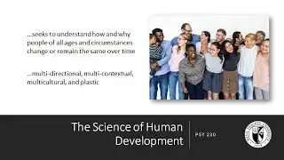 DEV PSY Lecture 1 Week 1