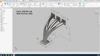 Basic CAD with Inventor 2020 #8