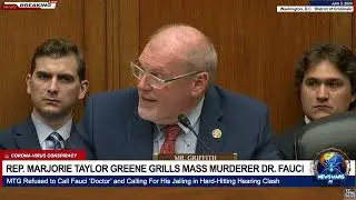 MTG GRILLS DR  FAUCI 'YOU SHOULD BE IN PRISON FOR CRIMES AGAINST HUMANITY!'