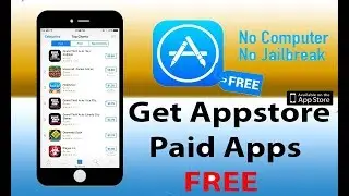 How to Hack App Store & Get All Paid Apps, Games FREE (No Jailbreak)(No Computer) iPhone, iPad, iPod