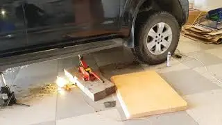 Замена рамных подушек Nissan Pathfinder R51