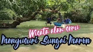 MENYUSURI SUNGAI MARON PACITAN // Wisata alam seru di musim hujan