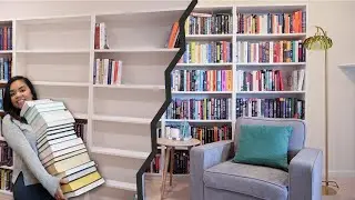 Building My Dream Home Library | 1000+ Books!