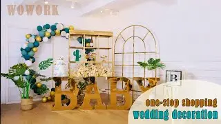 WOWORK one stop shopping of wedding decoration