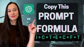 PERFECT PROMPT FORMULA (NEW!) - Master Prompt Engineering in 2024