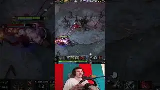 I play dota on the steering wheel 