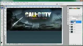 Photoshop Website Design - Header