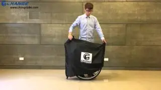 【CHANGE】700C公路摺疊車攜車套袋使用示範 - ChangeBike 詮巨折疊車