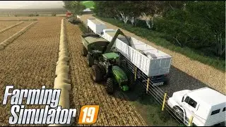 COSECHAMOS POR PRIMERA VEZ CENTENO EN MULTIPLAYER | FARMING SIMULATOR 19