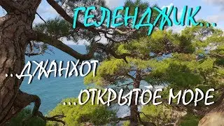 ГЕЛЕНДЖИК...ДЖАНХОТ...МОРЕ...ВОЛНЫ...СКАЛЫ...СОСНЫ...28 октября 2018...