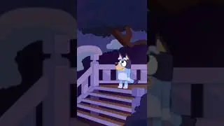 Bluey cannot hold it in anymore