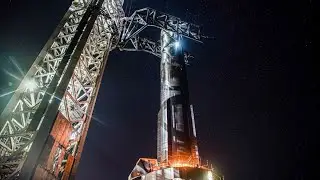 Gorgeous Photos Show SpaceX's next Starship Super Heavy Booster on the Launch Pad 