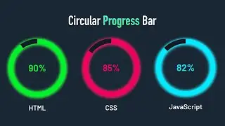 How to Create a Stylish Circular Progress Bar with HTML, CSS, & JS | CSS Tricks