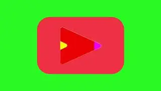 YouTube Logo Green Screen